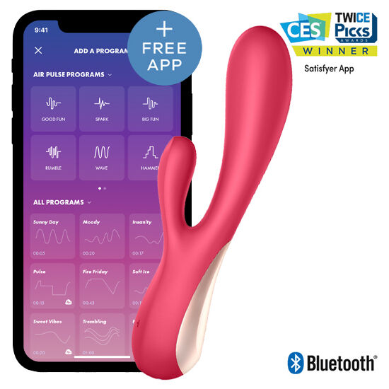 Satisfyer Mono Flex Röd med app