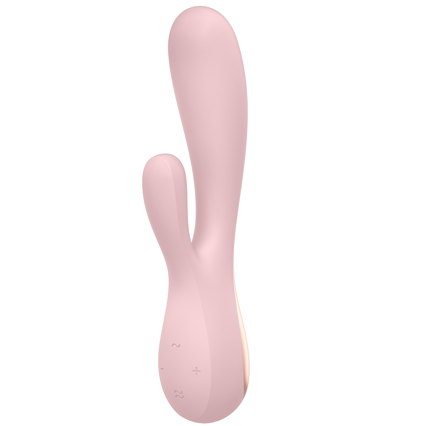 Satisfyer Mono Flex Pink med app för intim njutning
