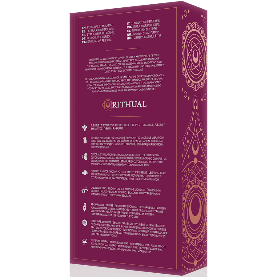 RITHUAL Anusara Dual Rechargeable Engine 2.0 Orchid vibrator