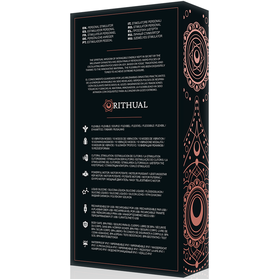 Rithual Anusara Dual Rechargeable Engine 2.0 Black vibrator