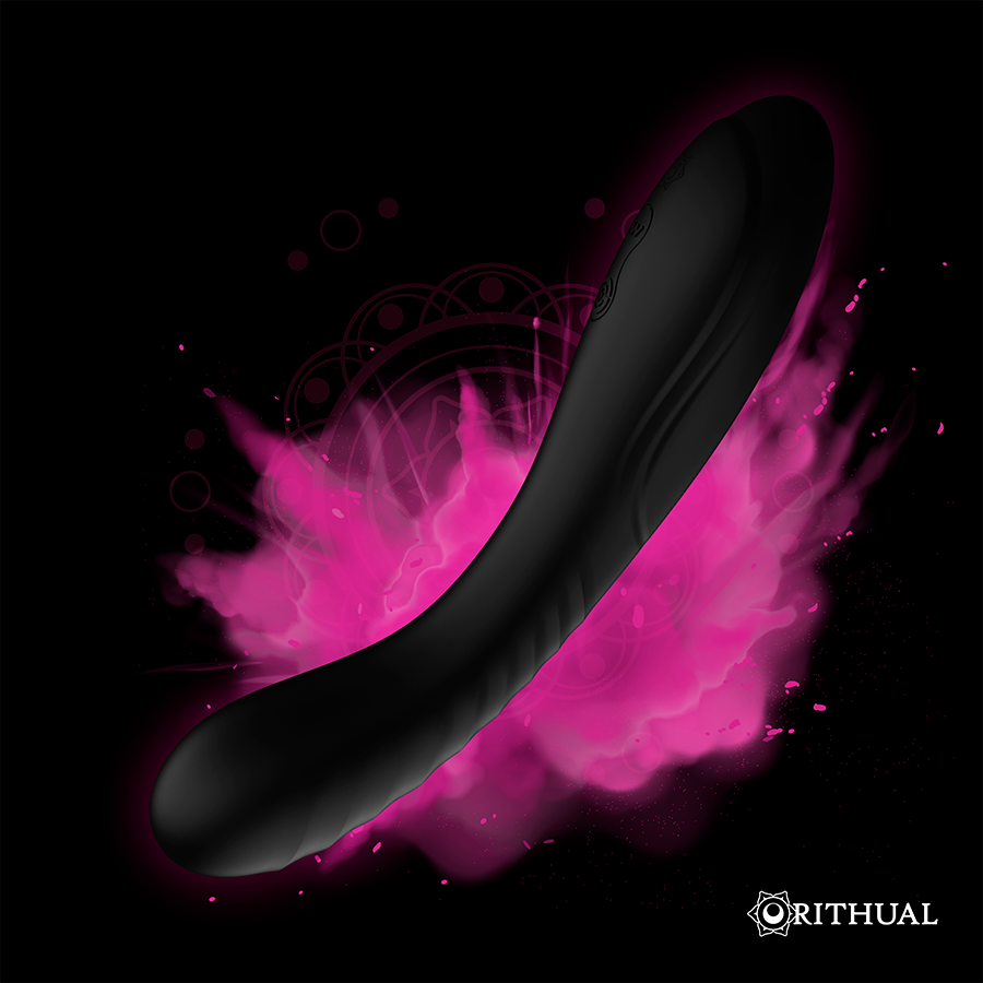 RITHUAL Kriya uppladdningsbar G-Point vibrator i svart