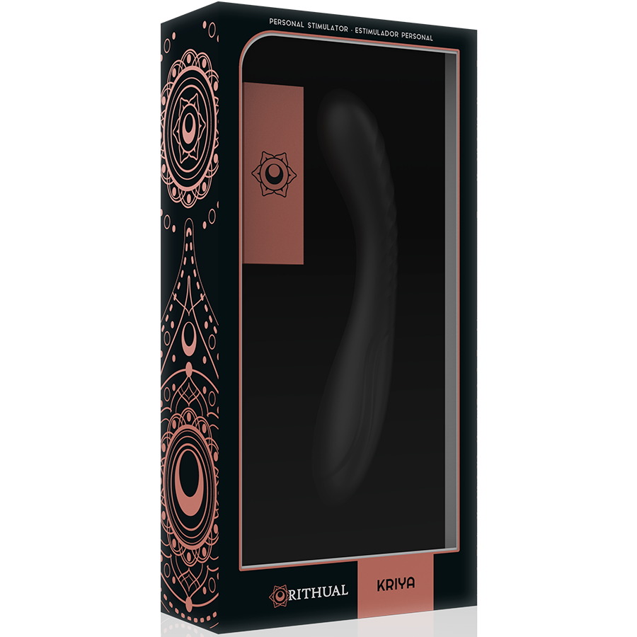 RITHUAL Kriya uppladdningsbar G-Point vibrator i svart
