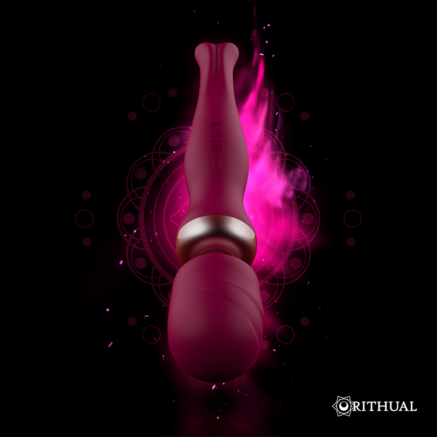RITHUAL - Kraftfull uppladdningsbar Akasha Wand 2.0 Orchid