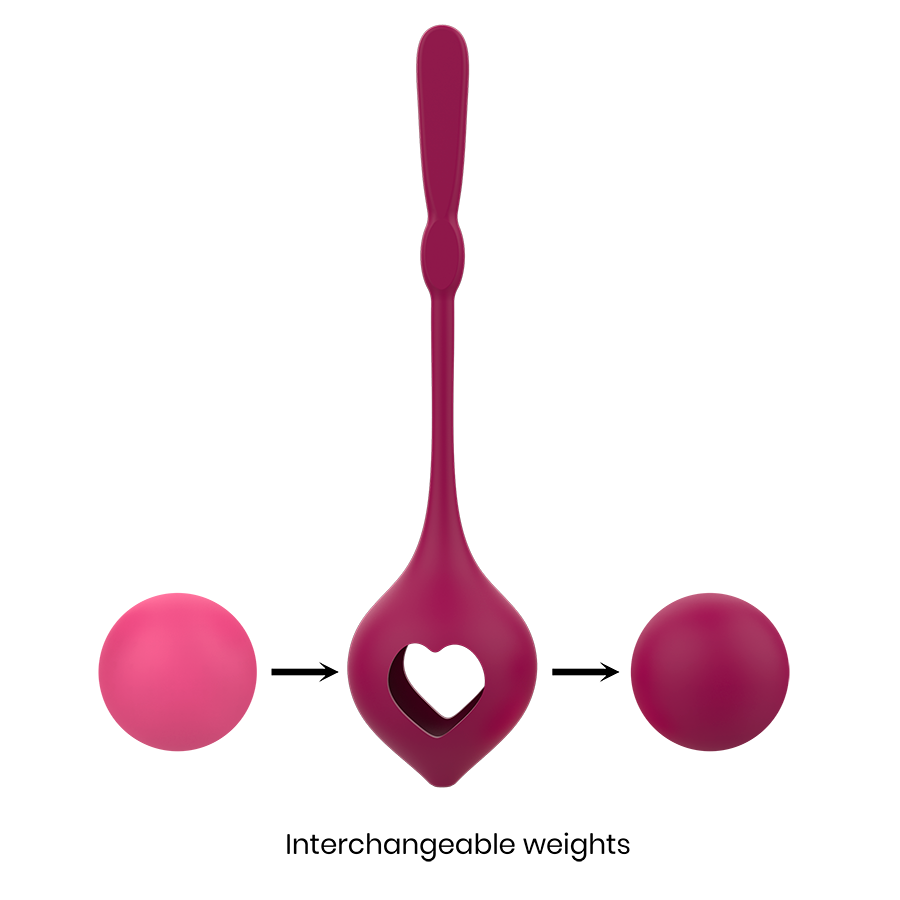 RITHUAL Orchid Pelvic Training Deva Set med 4 bollar