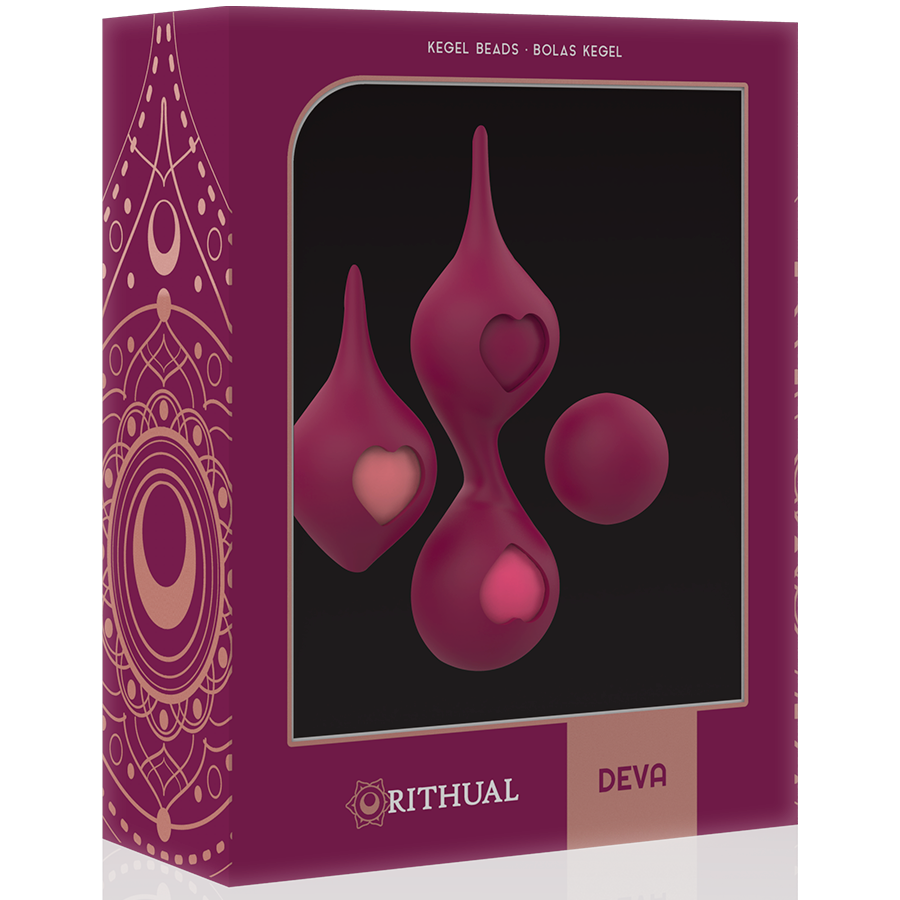 RITHUAL Orchid Pelvic Training Deva Set med 4 bollar