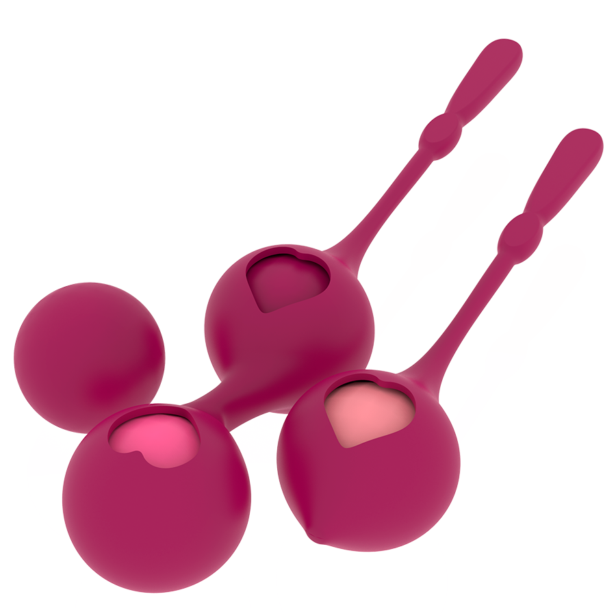 RITHUAL Orchid Pelvic Training Deva Set med 4 bollar
