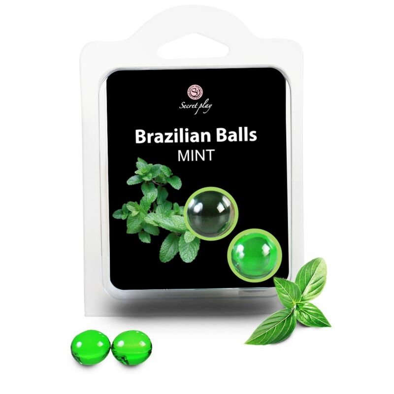 SECRETPLAY 2 Brazilian Balls Mint för kroppsmassage