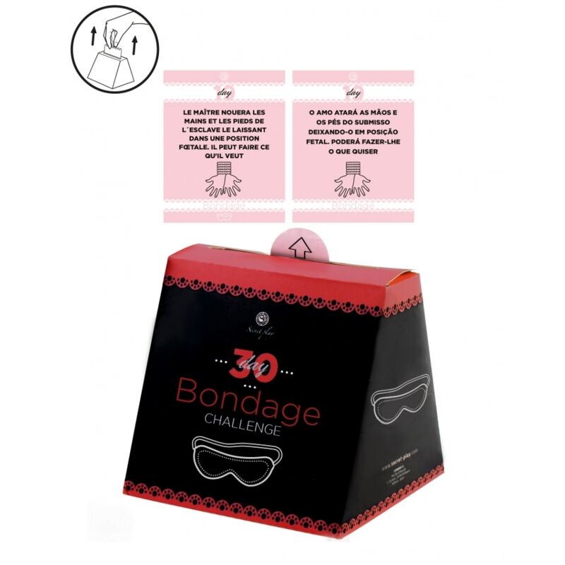 30 dagar av bondageutmaningar från SECRETPLAY