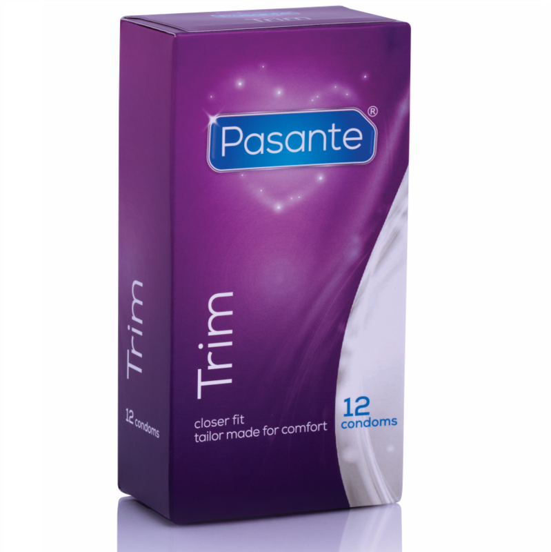 Pasante Thin Trim kondomer 12 enheter