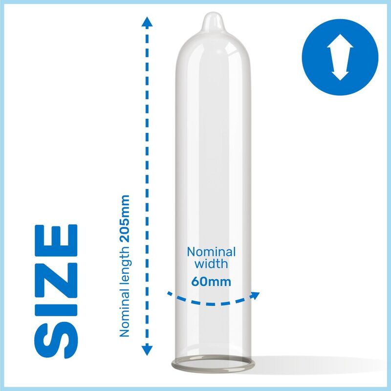 Pasante King Size kondomer, 3 enheter
