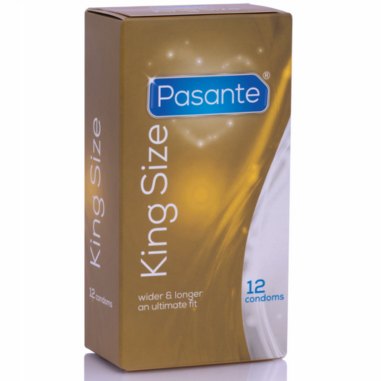 Pasante King MS kondomer, 12 enheter