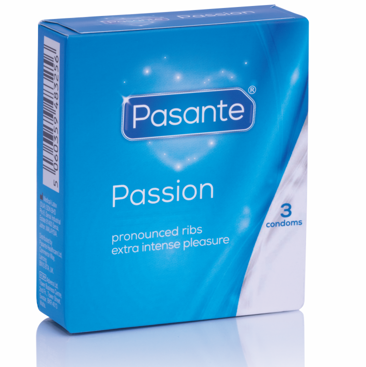 Pasante Dotted Kondomer MS Placer 3 Enheter