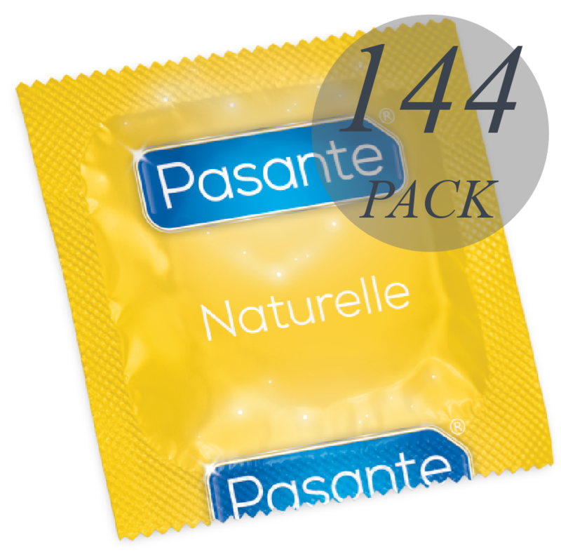 Pasante kondom Naturelle range 144 enheter