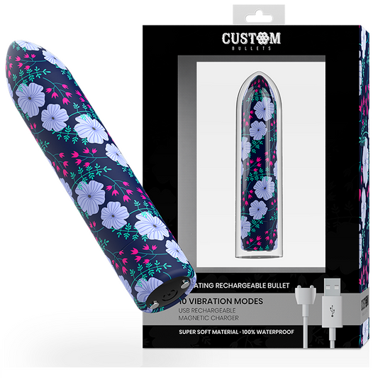 Custom Bullets Spring Magnetic Bullet med 10 intensiteter