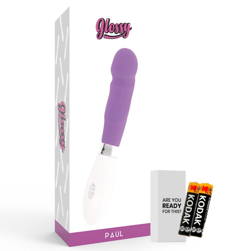 GLOSSY Paul vibrator i lila