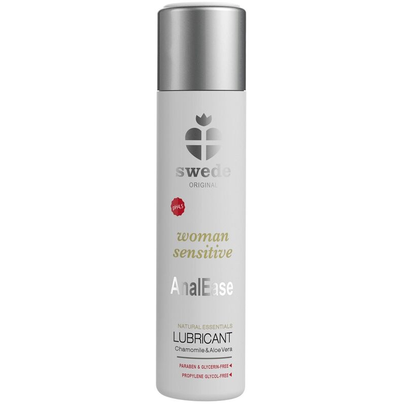 SWEDE Woman Sensitive Anal Ease vattenbaserad gel 60 ml