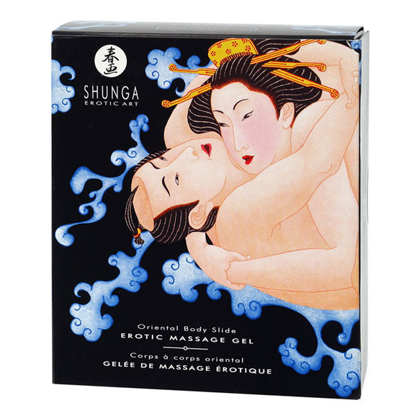 SHUNGA - ORIENTAL BODY TO BODY EROTISK MASSAGEGEL MED EXOTISKA FRUKTER