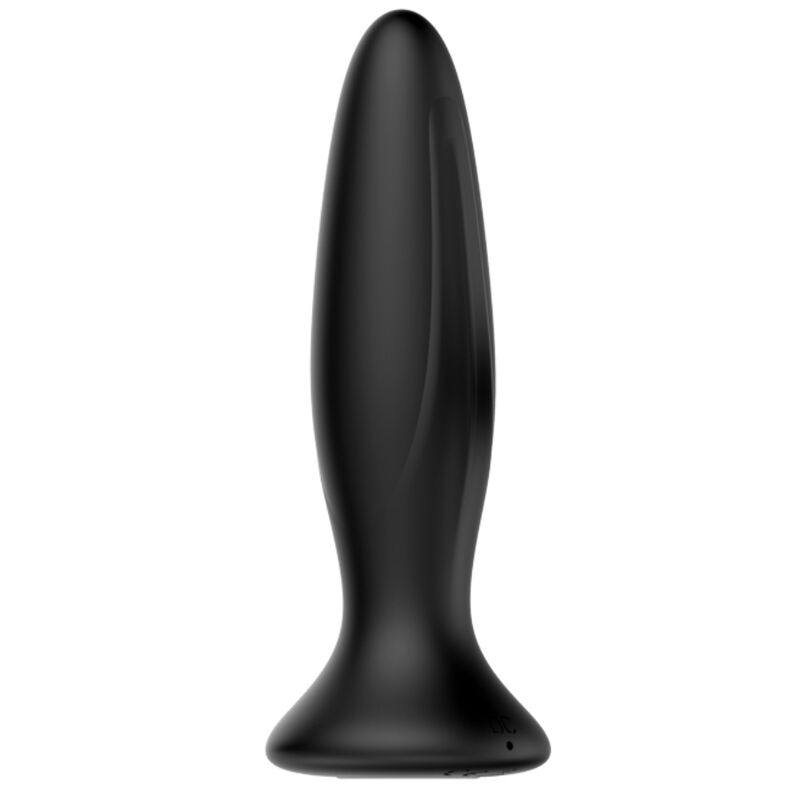 MR PLAY återuppladdningsbar svart vibrator analplugg