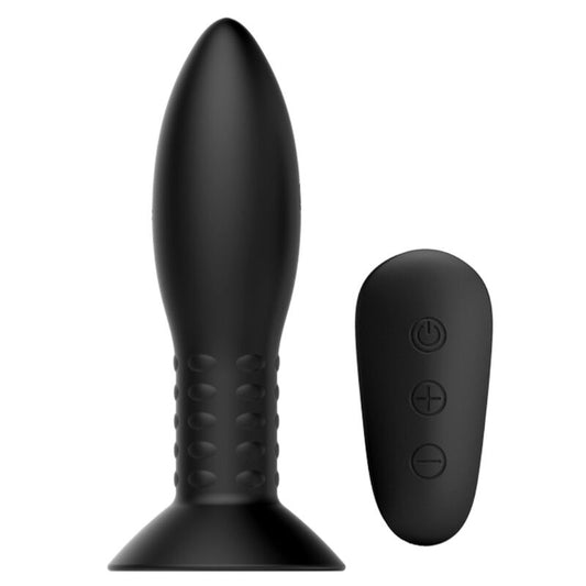 MR PLAY - PLUGG MED SVARTA ROTERANDE KULOR OCH FJÄRRKONTROLL