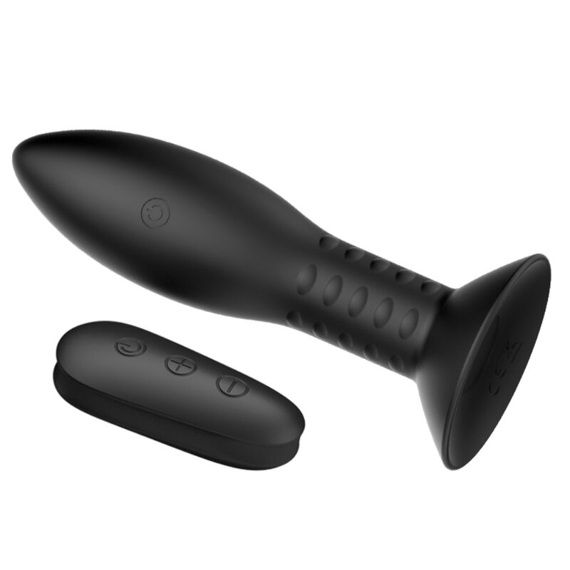 MR PLAY - PLUGG MED SVARTA ROTERANDE KULOR OCH FJÄRRKONTROLL