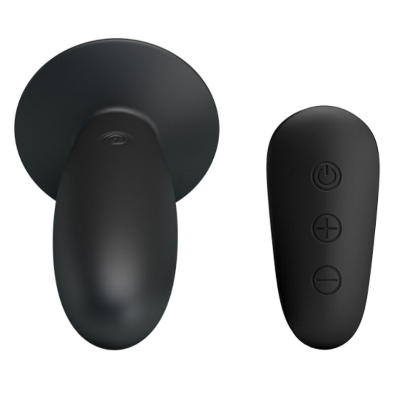 MR PLAY analplugg med vibration och fjärrkontroll