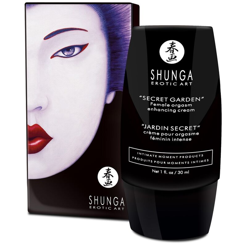 SHUNGA - INTENSIV KVINNLIG ORGASMKRÄM SECRET GARDEN