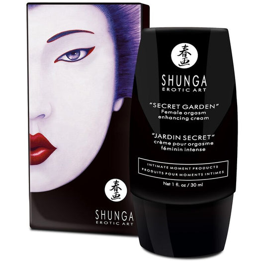 SHUNGA - INTENSIV KVINNLIG ORGASMKRÄM SECRET GARDEN