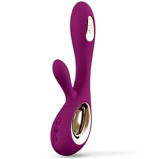 LELO SORAYA WAVE vibrator rabbit i lila