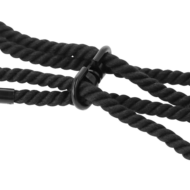 DARKNESS - 100% COTTON ROPE HANDCUFFS ELLER ANKLE HANDCUFFS