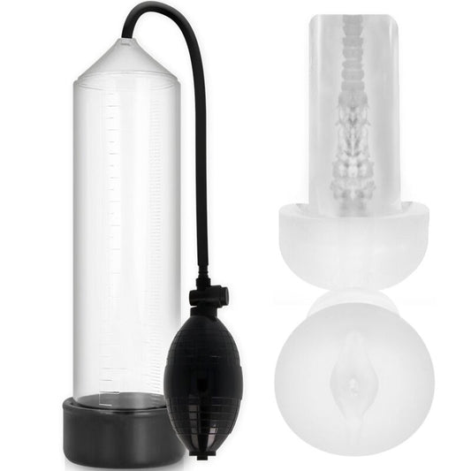 PUMP ADDICTED RX3 transparent med nöjesslida