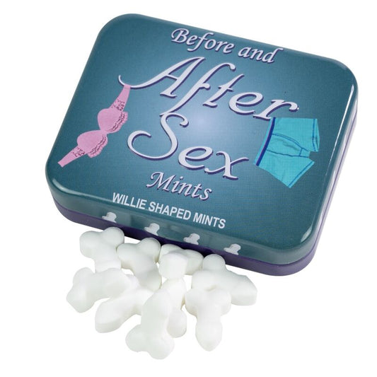 SPENCER & FLEETWOOD - MINT CANDY PENIS FORM FÖR FÖRE OCH EFTER SEX