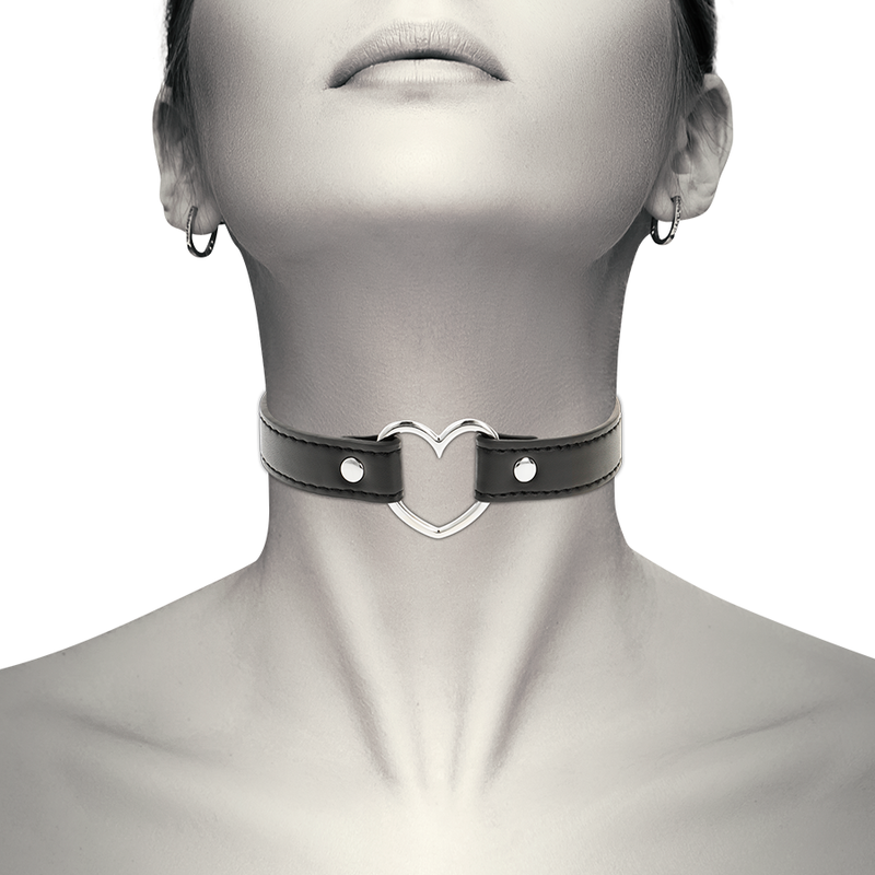 COQUETTE CHIC DESIRE - Halsband i veganskt läder för kvinnor