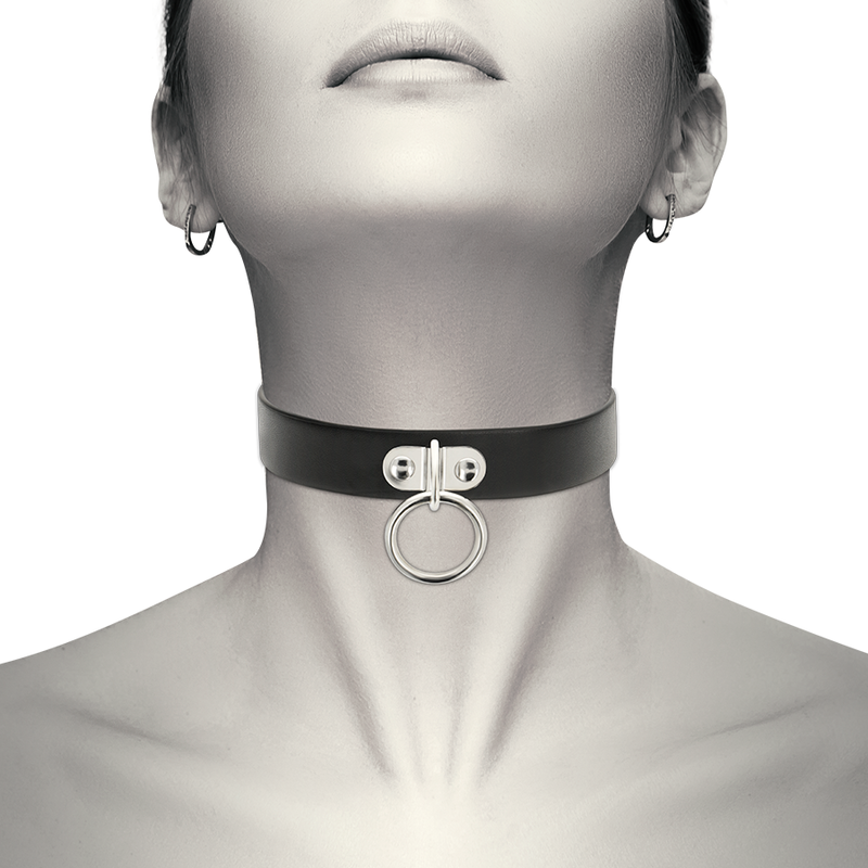 COQUETTE CHIC DESIRE - Halsband i veganskt läder för kvinnor
