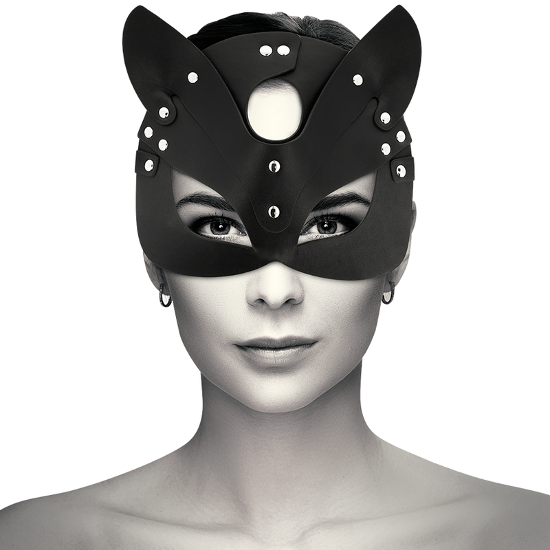 COQUETTE CHIC DESIRE - Vegansk lädermask med kaninöron