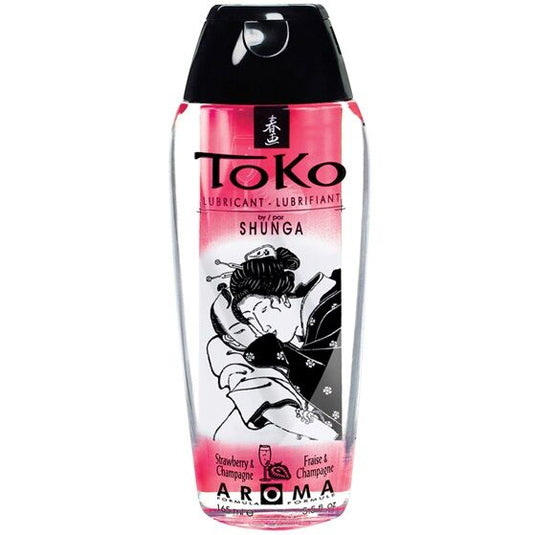 Shunga Toko Jordgubb och Champagne Glidmedel Aroma