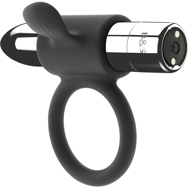 BLACK&SILVER - CAMERON ÅTERLADDNINGSBAR RING SILVER