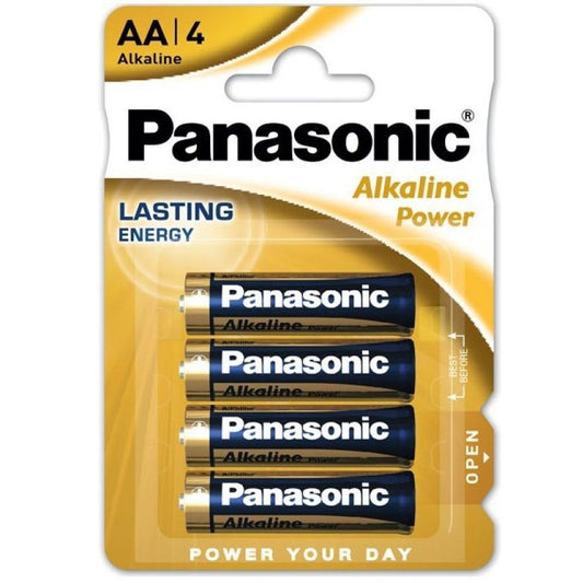 PANASONIC Bronssbatteri AA LR6 4U