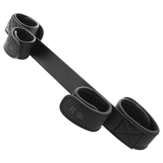 FETISH SUBMISSIVE - BONDAGE SPREADER BAR MED NOPRENE FODER