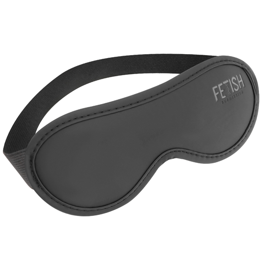 FETISH SUBMISSIVE - VEGANSK LÄDERMASK II MED NOPREN-FODER