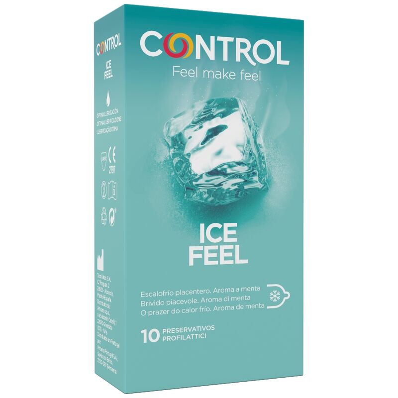 Control Ice Feel kondomer med kylande effekt och mynta-arom