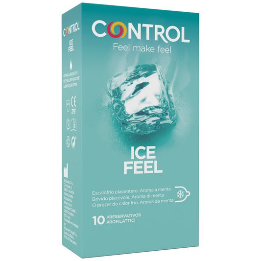 Control Ice Feel kondomer med kylande effekt och mynta-arom