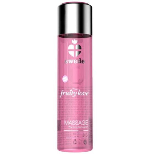 SWEDE Fruity Love Massageolja Jordgubbar med Champagne 60 ml