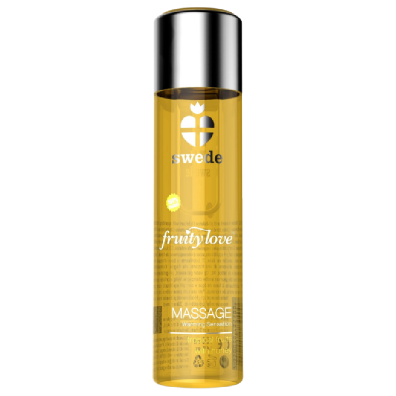 SWEDE Fruity Love värmande massageolja med honung 120 ml