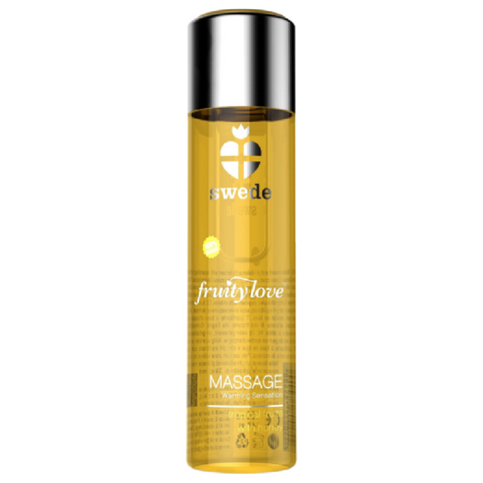 SWEDE Fruity Love värmande massageolja med honung 120 ml