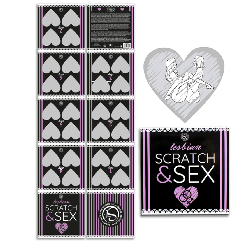 Scratch & Sex spel för lesbiska par