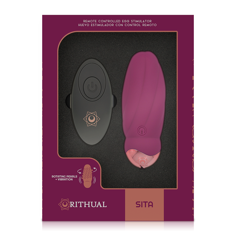 Rithual Sita Egg med fjärrkontroll och vibrationsfunktion