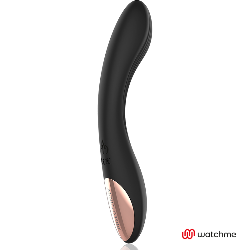 ANNE'S DESIRE Curve vibrator med fjärrkontroll i svart