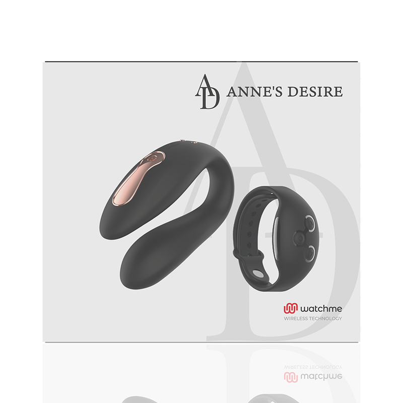 ANNE'S DESIRE DUAL PLEASURE TECNOLOG A WATCHME BLACK