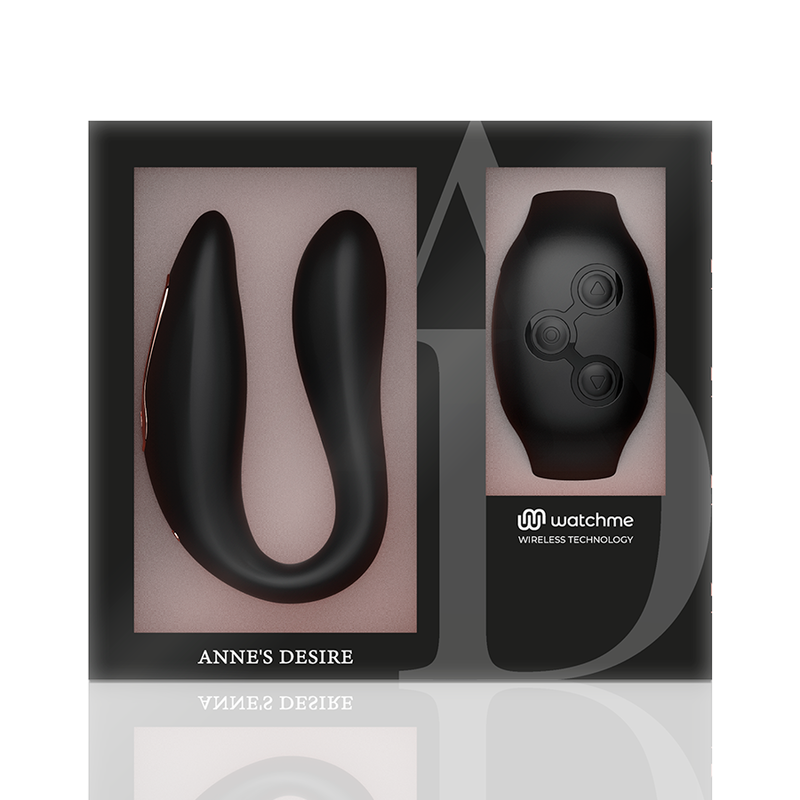 ANNE'S DESIRE DUAL PLEASURE TECNOLOG A WATCHME BLACK