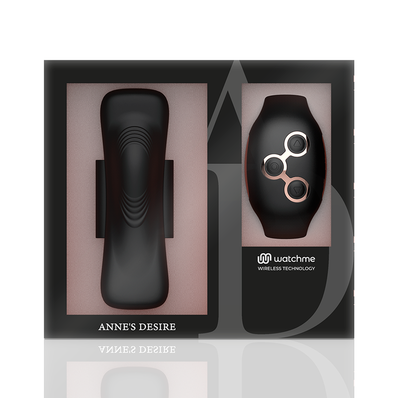 ANNE'S DESIRE PANTY med WATCHME-teknologi i svart/guld